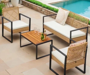 Outdoor Rattan Wood for Garden Furniture Projects