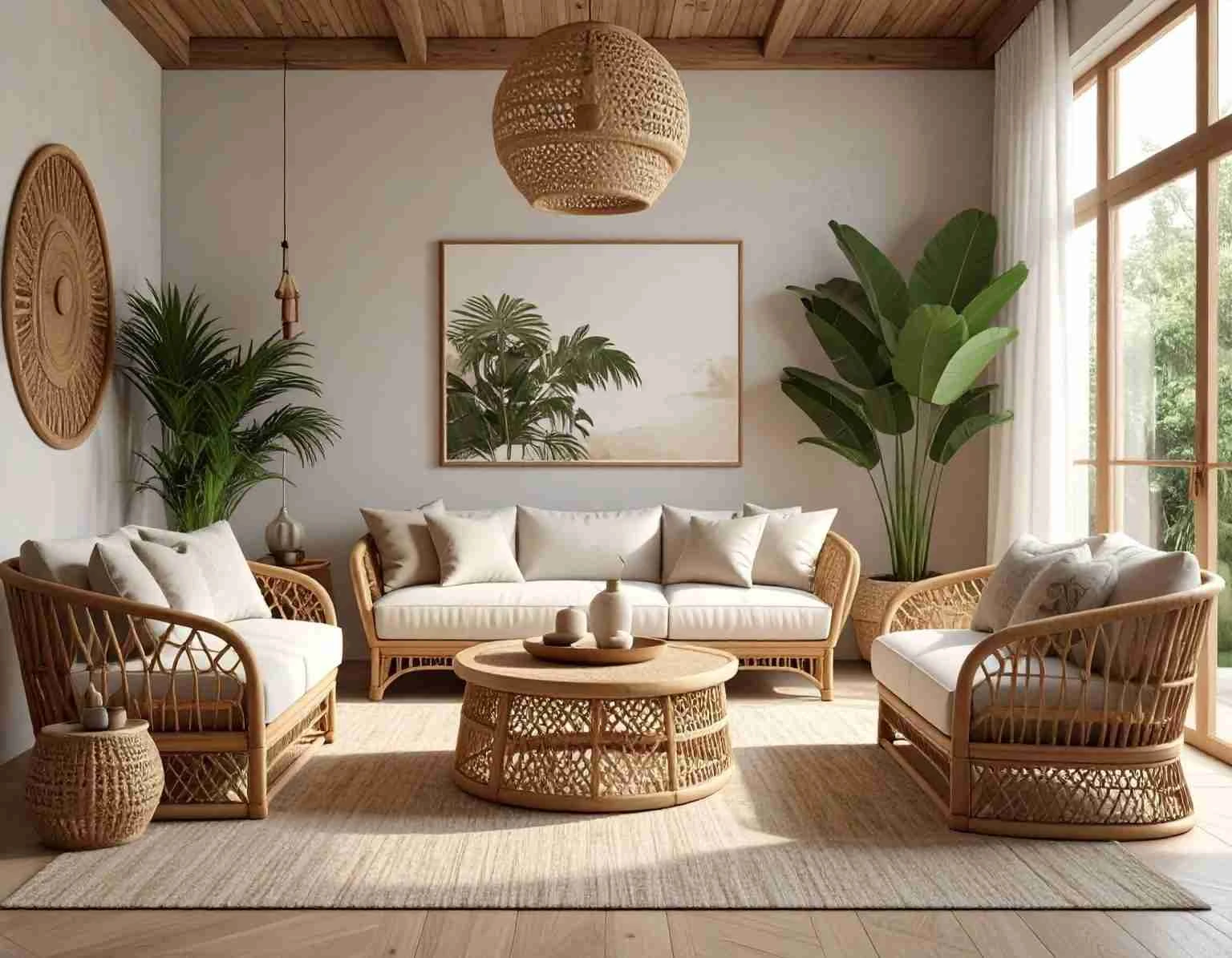 Rattan Wood Materials for Luxury Furniture Brands