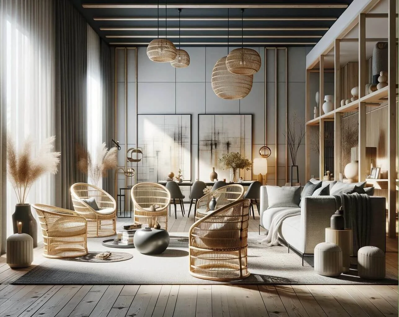 Wholesale Rattan Wood for Interior Design Companies
